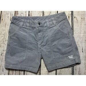 NASTY PIG Men's Gray Corduroy Shorts 32 6" Inseam Cotton Elastane Stretch